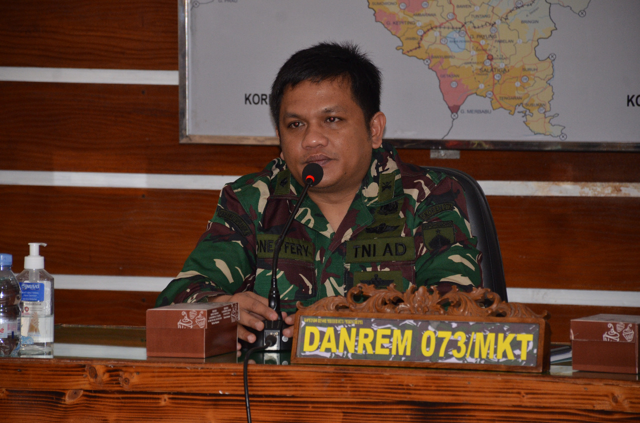 Korem 073/Makutarama Siap Laksanakan Latihan Penanggulangan Bencana Alam Tahun 2021